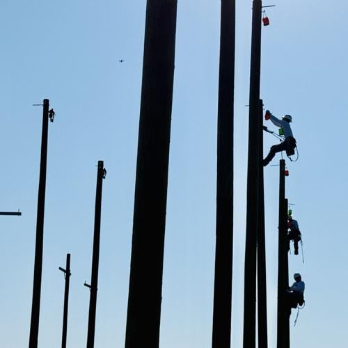 TSTC students show off their skills at annual Lineworker Rodeo