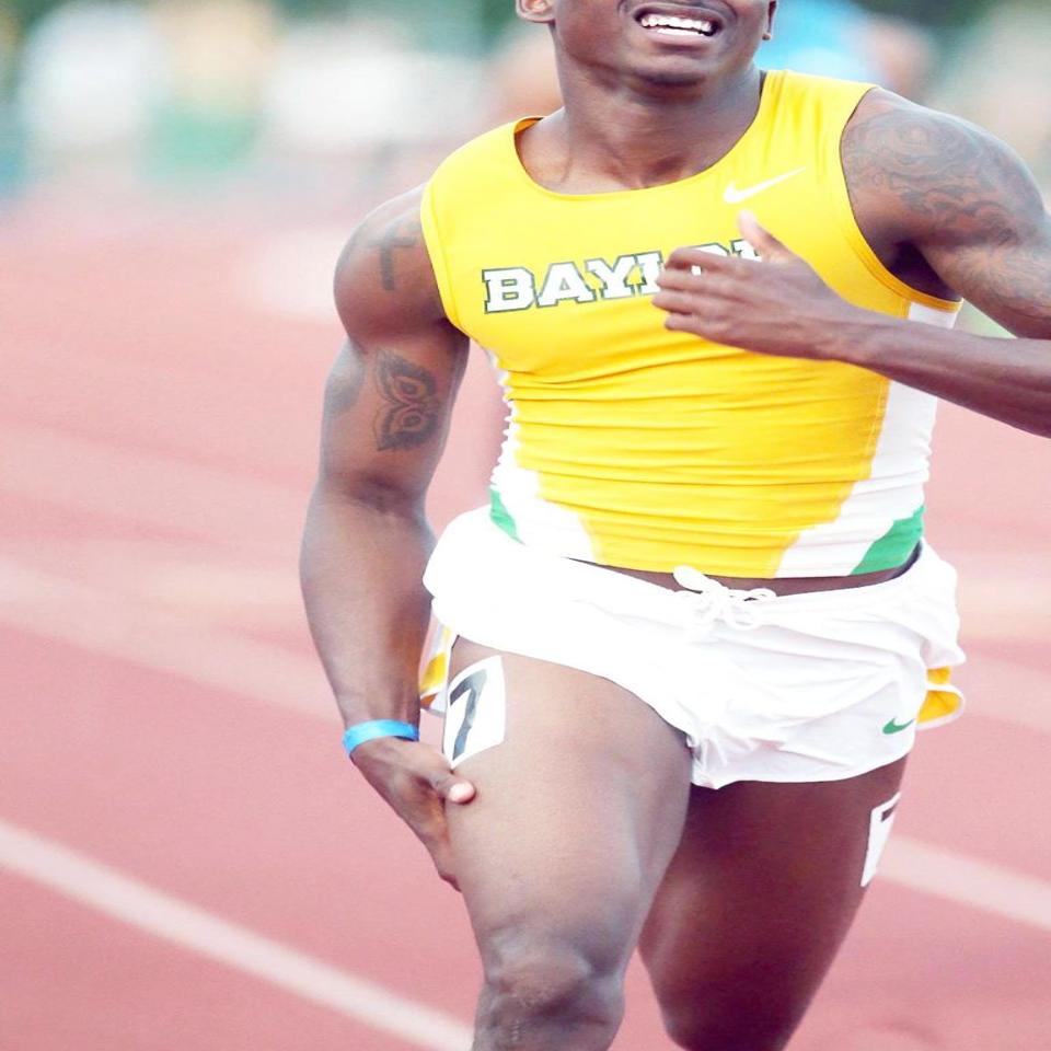 Baylor Sprinter Bromell On Ncaa Title Track Baylor Wacotrib Com