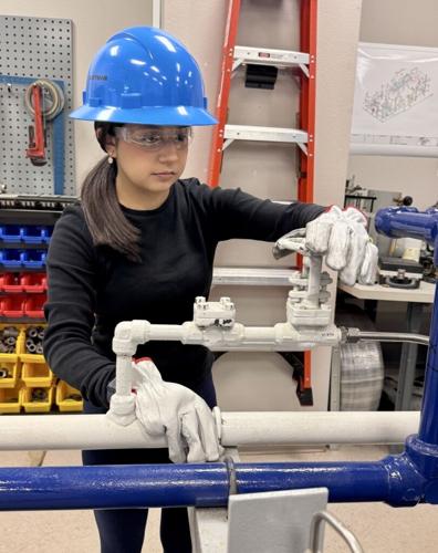 TSTC student is known for going the extra mile in Process Operations