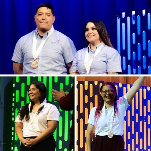 Students at TSTC in Harlingen receive medals in three events at recent SkillsUSA national conference
