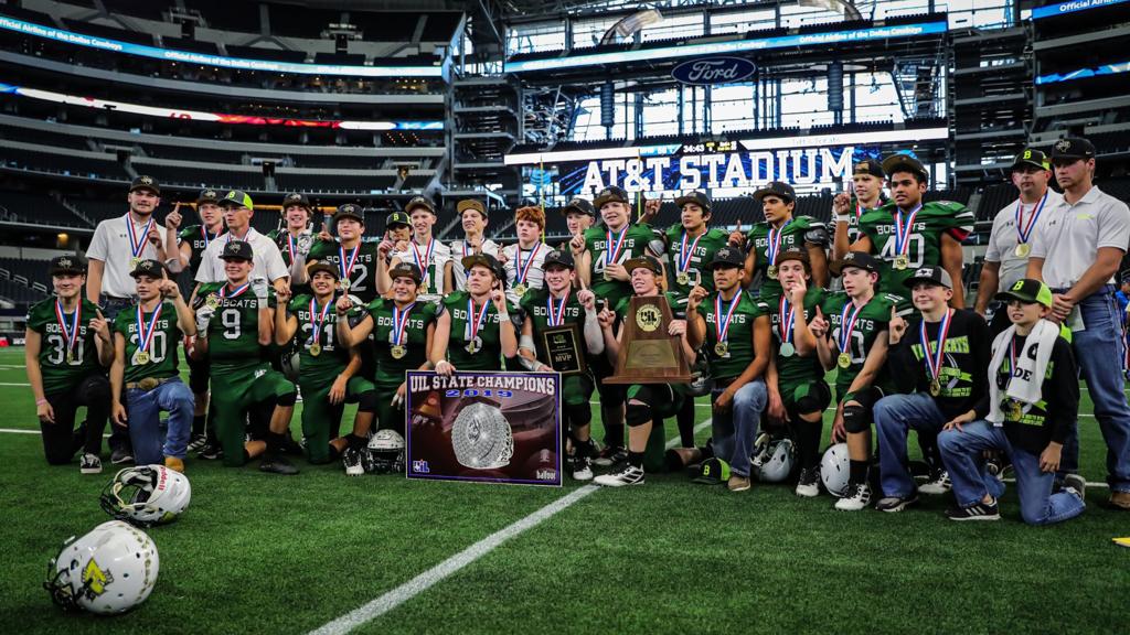 Blum Outraces Mclean Captures First Football State Title High