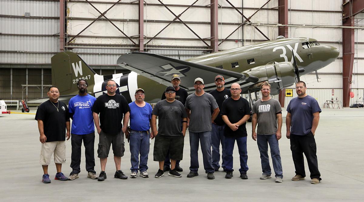 L3 Paints Aircraft That Led D Day Invasion Local News Wacotrib Com