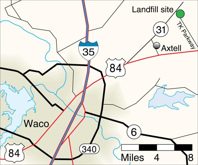 Council approves purchase of landfill site near Axtell as hundreds show