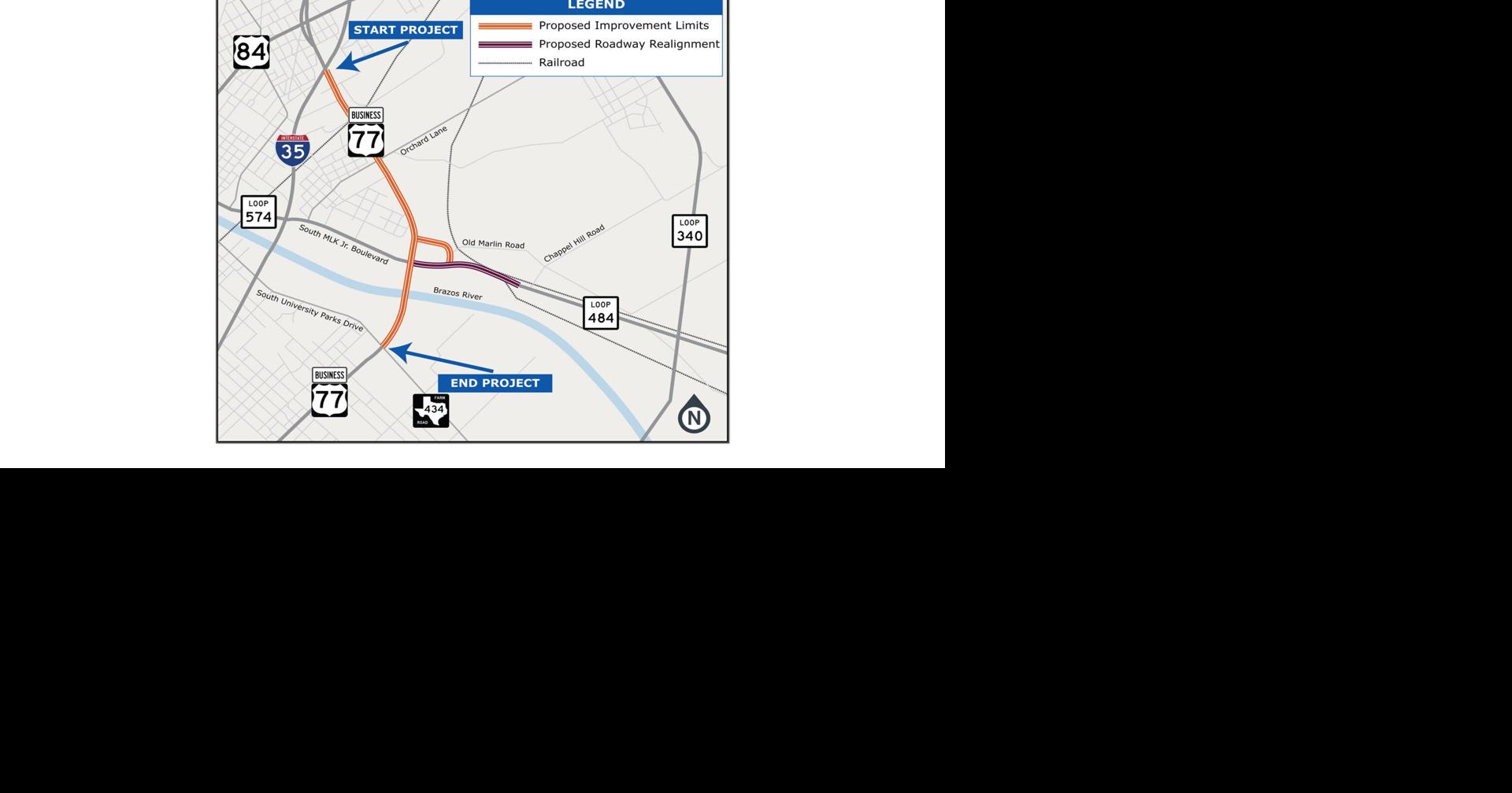 2 roundabouts, 1 signal intersection planned for Business 77's boulevard conversion