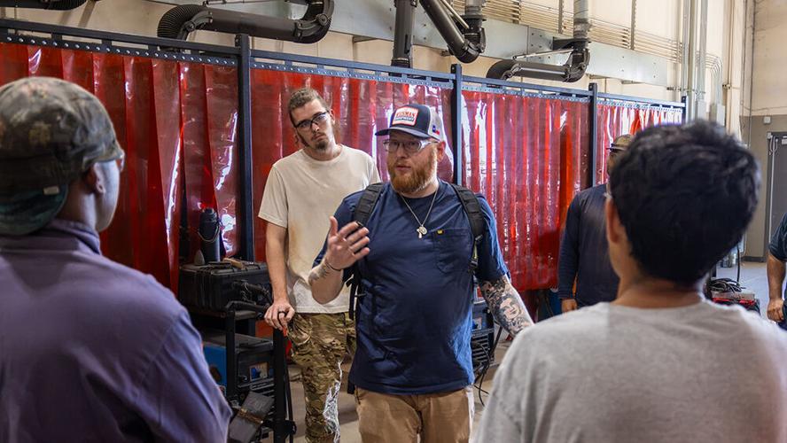 Wearing the Patch with Pride: Raleigh Derks Reflects on 11 Years of Teaching at TSTC