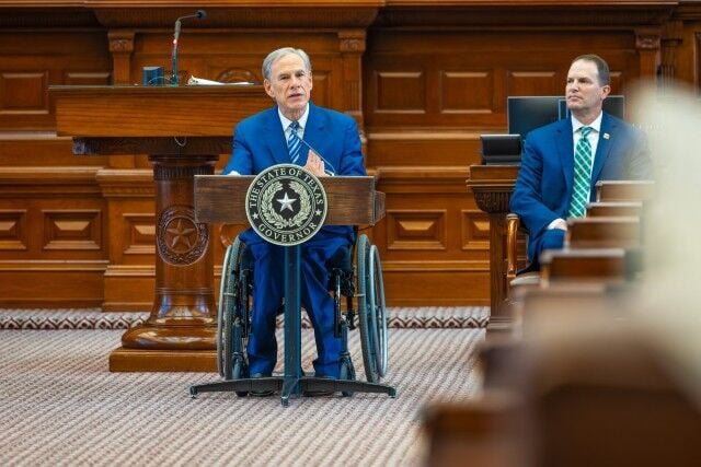 Governor Abbott Celebrates Game Warden, State Park Police Officer Graduation Ceremony At Texas Capitol