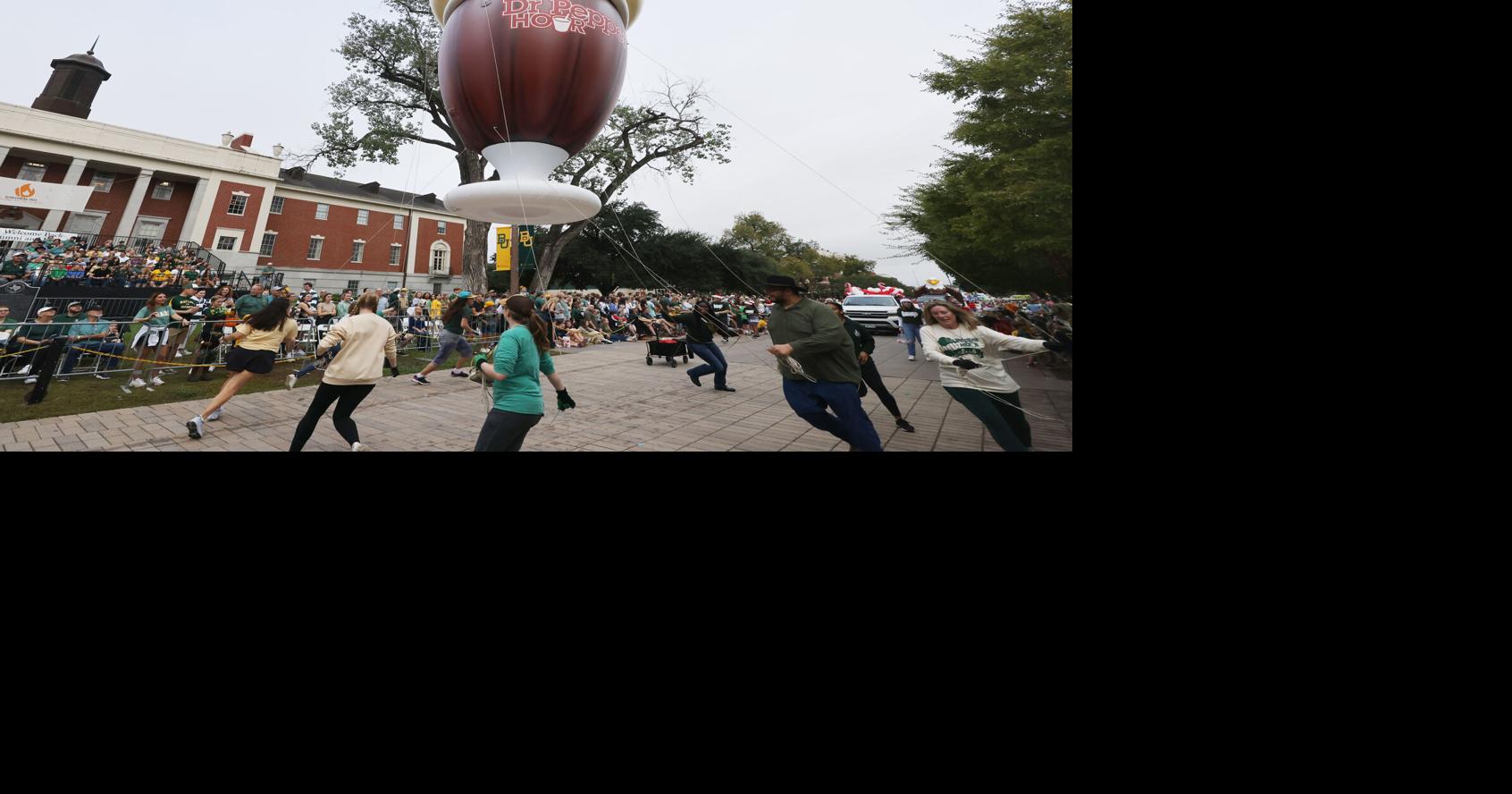 Early Baylor Homecoming parade at 8:30 a.m. this year