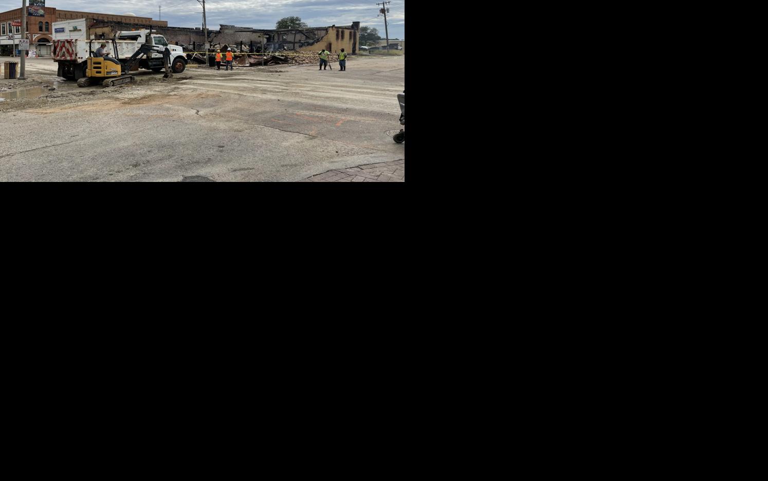 Fire underscores danger to buildings in historic downtown Marlin