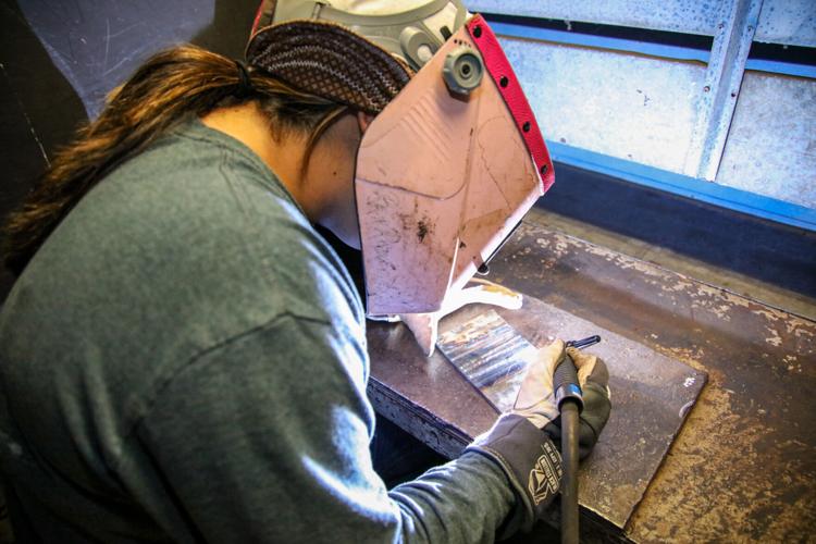 Breakthrough in the booth: 23 women tackle welding at TSTC