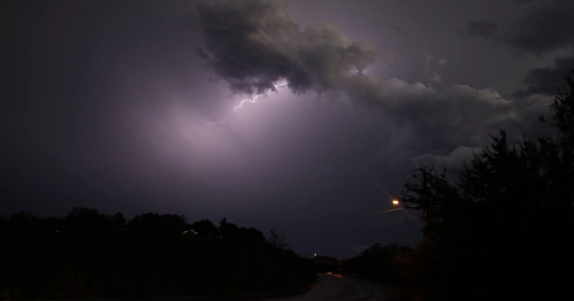 WATCH: Lightning storm in Waco skies (Sept. 24, 2023)