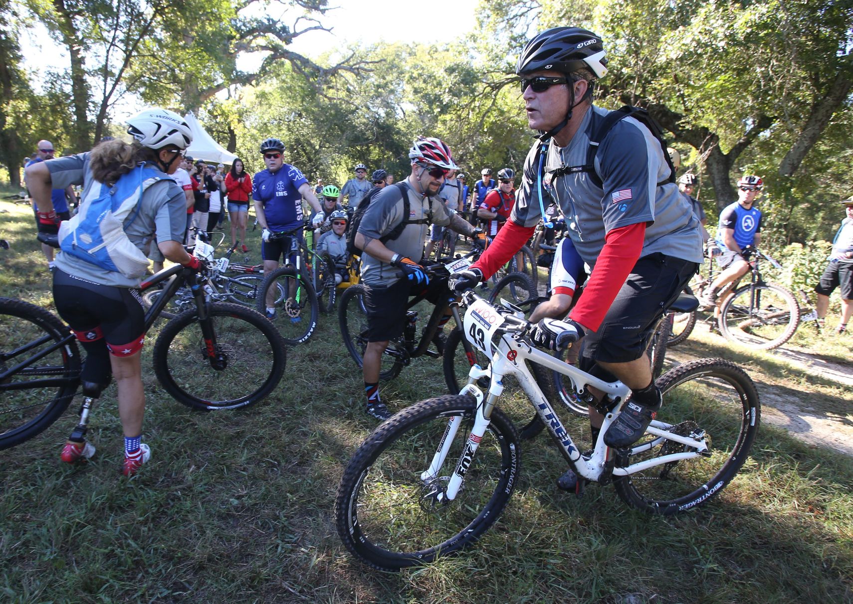 george w bush mountain bike