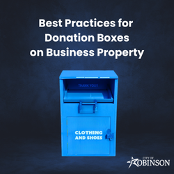Best Practices for Donation Boxes on Business Property