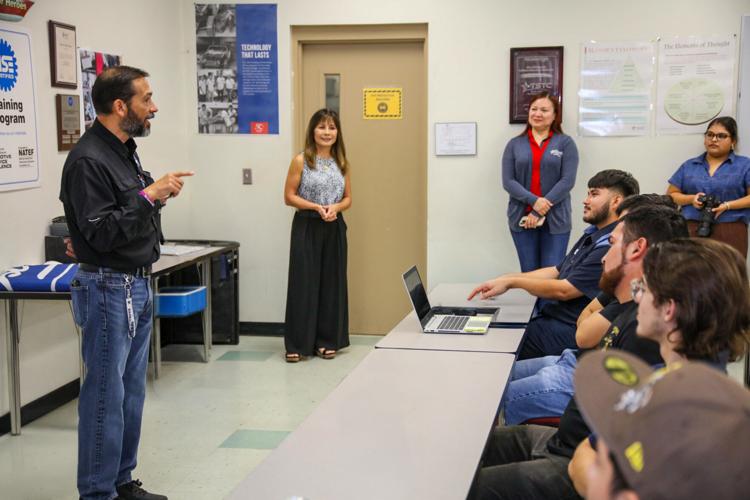 TSTC students get a look under the hood of collision-repair careers