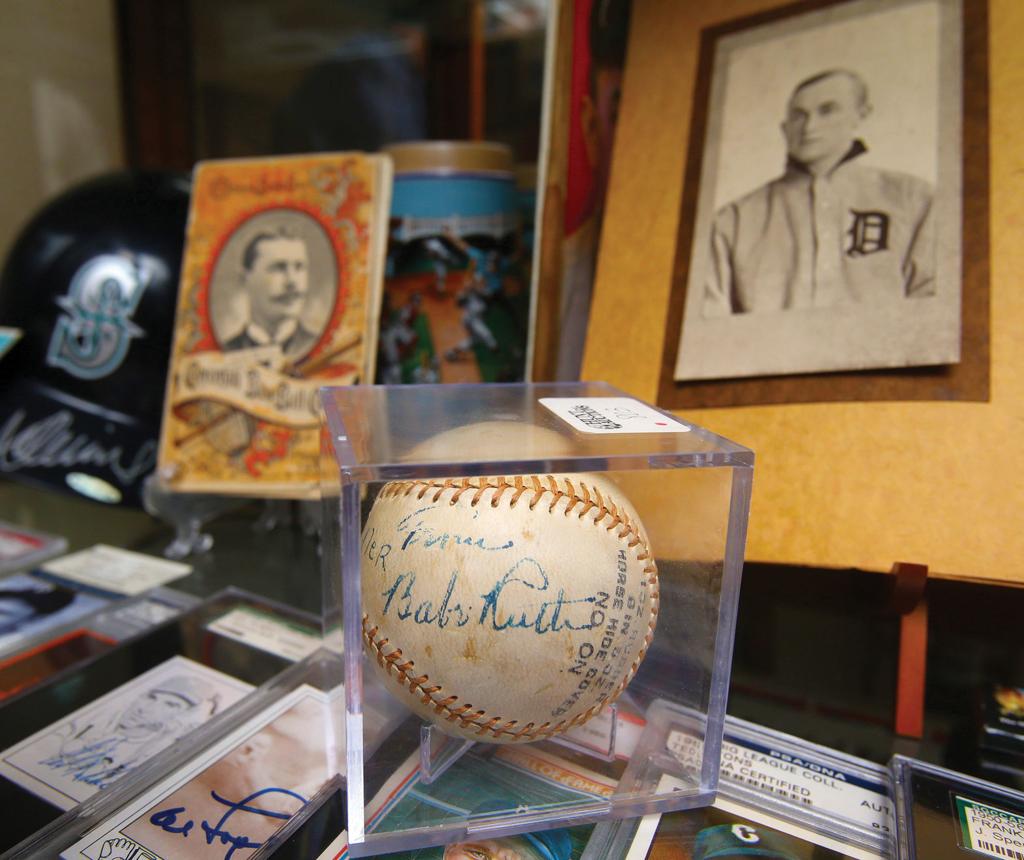 Baseball Memorabilia Collection Expansive Local Resident Has