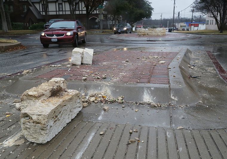 Austin Avenue roundabouts still cause controversy, crashes