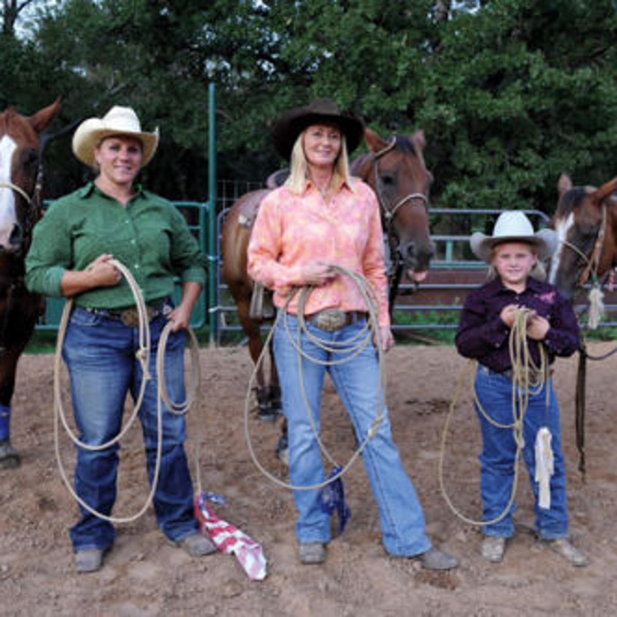 Women of rodeo: Roping