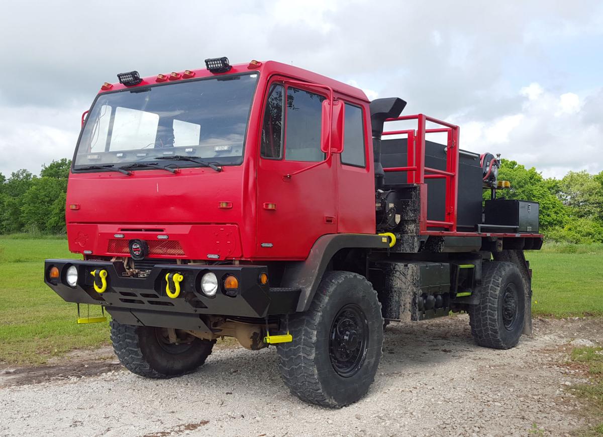 Military Brush Truck