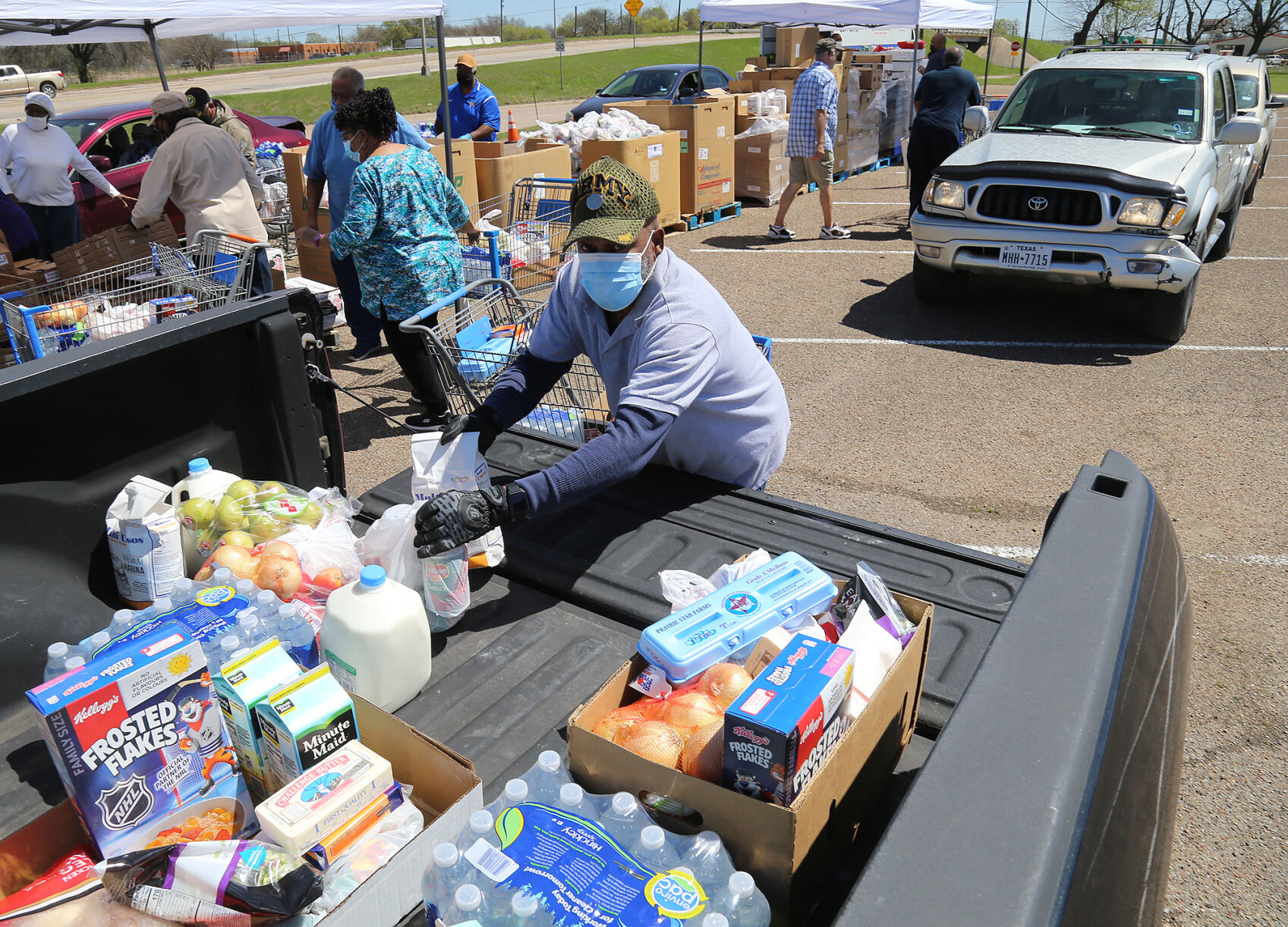 Shepherd's Heart Food Pantry goes mobile at Pleasant Olive MBC