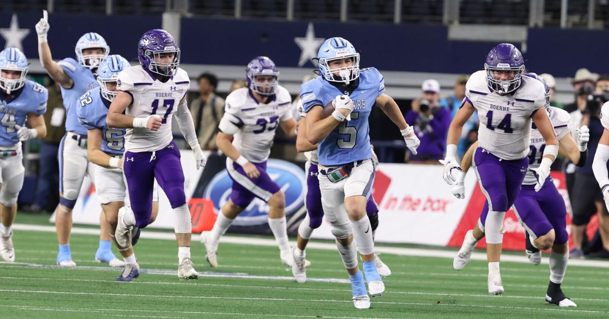 Six China Spring football players named first-team all-state