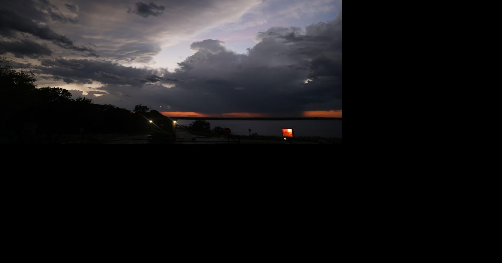 PHOTOS: Early autumn cold front brings rain, dramatic skies