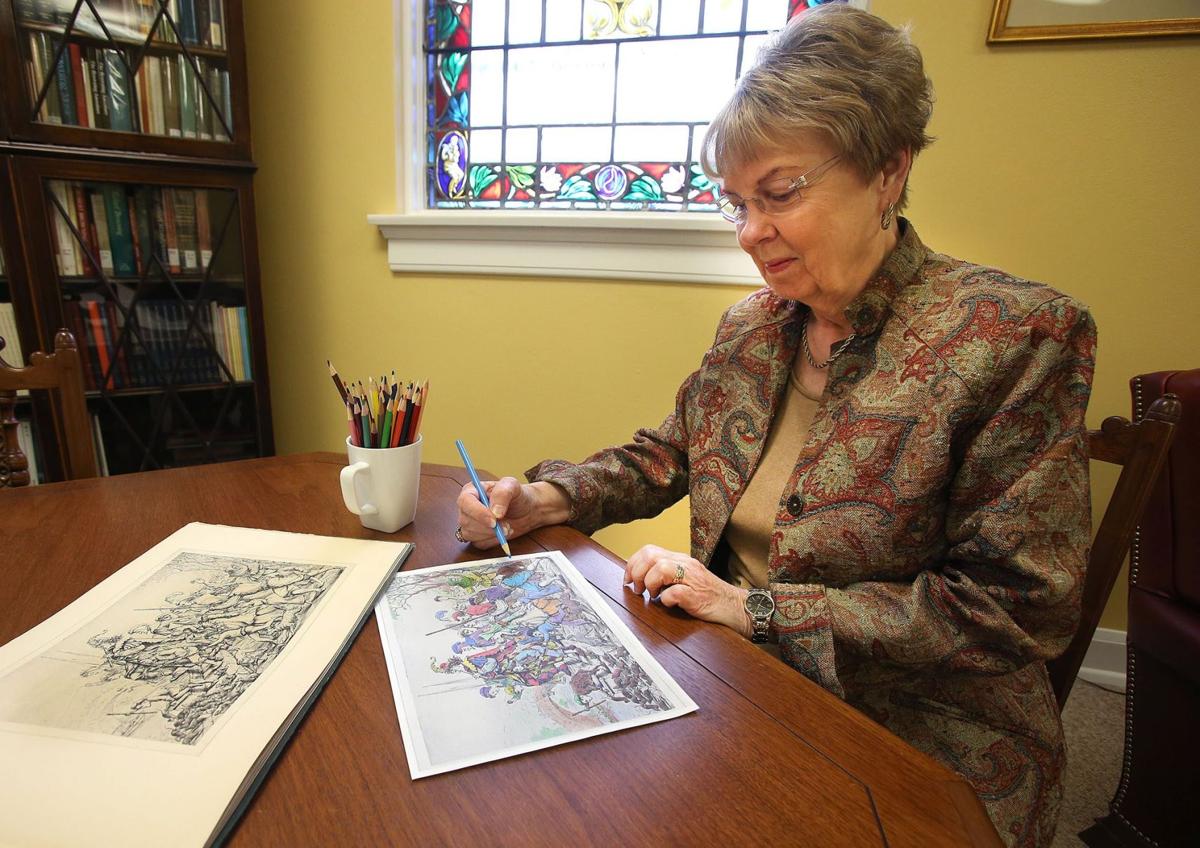 Staying In The Lines Adults Find Creative Outlet In Coloring Books Access Waco Wacotrib Com