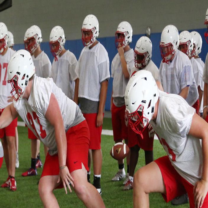 Midway University Waco High Start Football Practice Monday