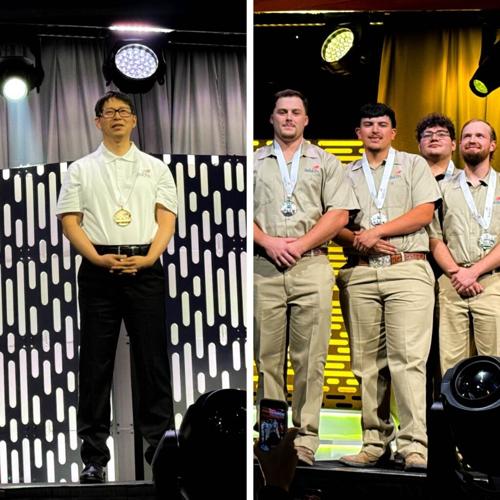Students at TSTC in Waco receive medals in two events at recent SkillsUSA national conference