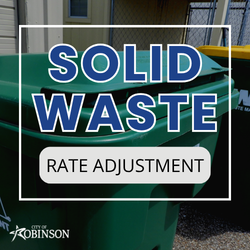 Solid Waste Rate Adjustment