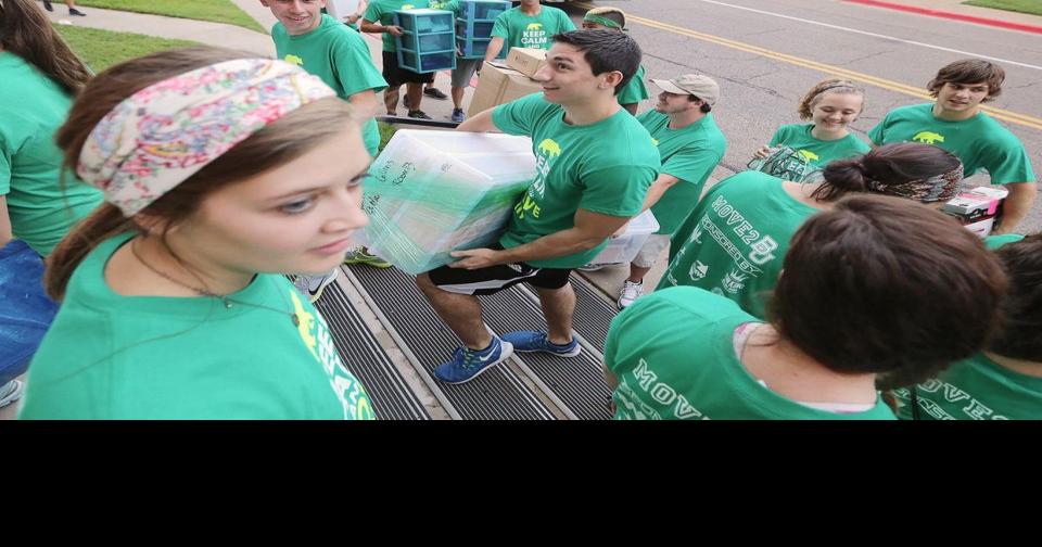 Baylor movein day goes smoothly, despite record freshman class
