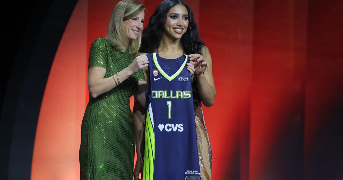 Asia Fuzz Wnba Wings select UConn's Azzi Fudd No. 1 overall in WNBA draft