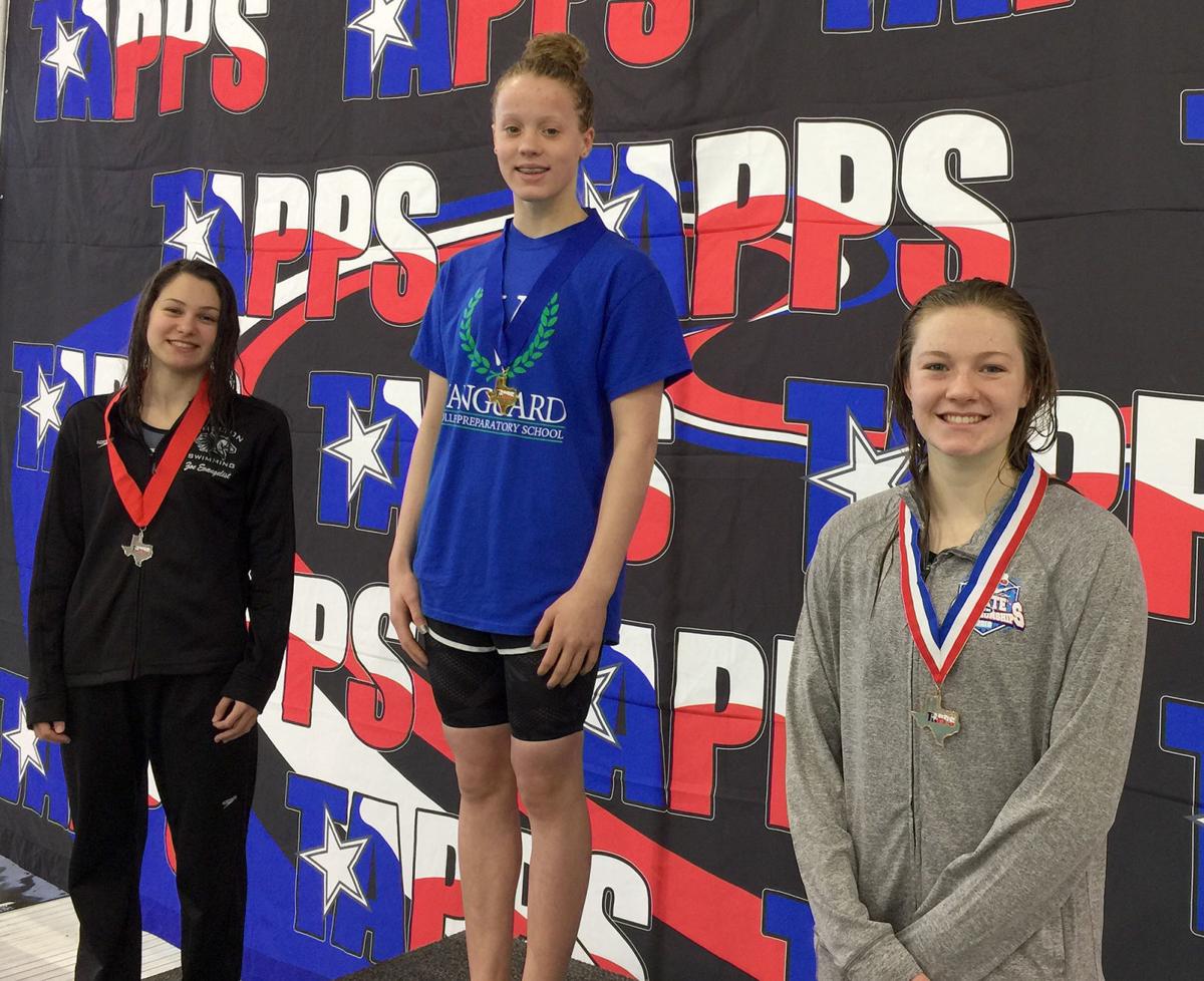 High School Notebook Vanguard Swimmer Makes Historic Splash