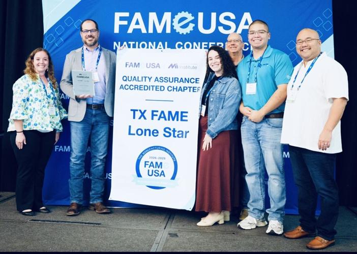 TSTC, Texas FAME Lone Star Chapter receive nationwide recognition