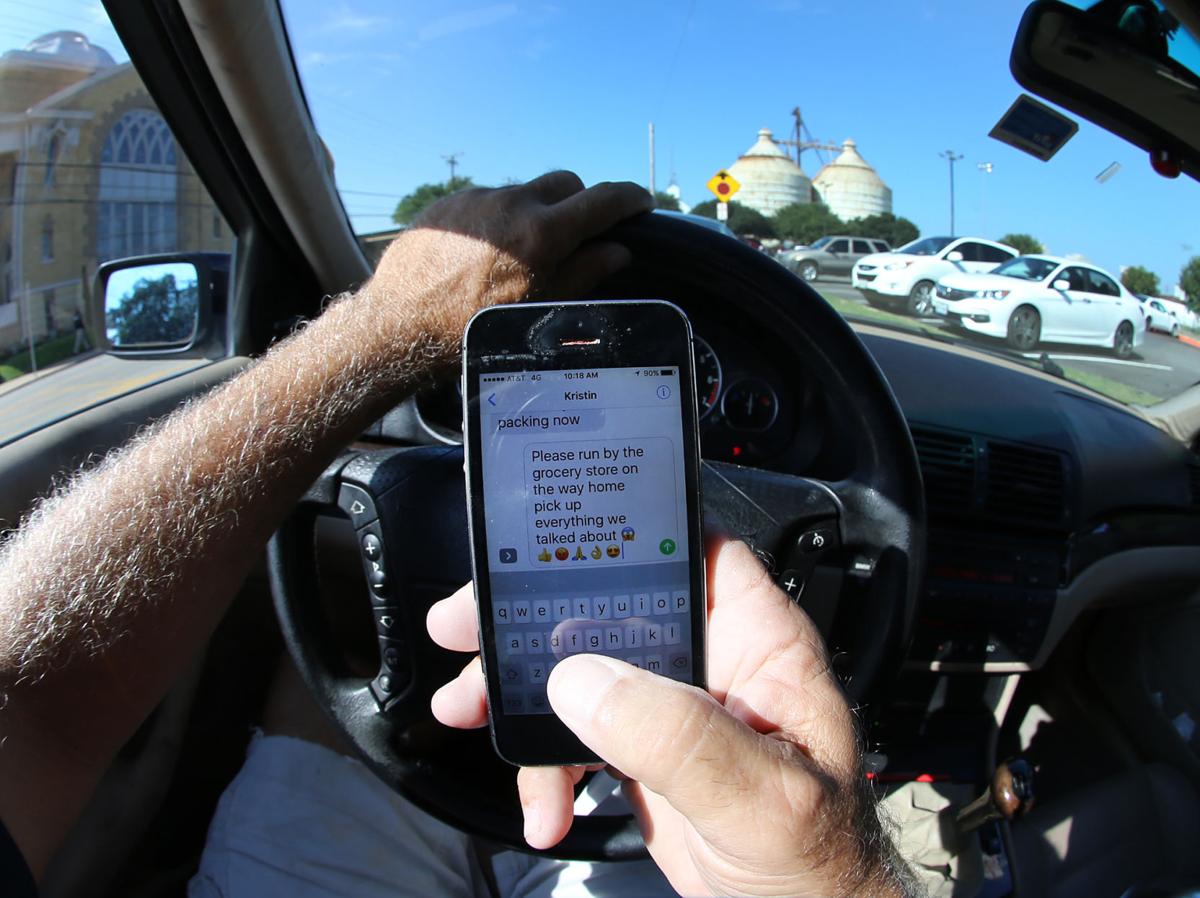 texting while driving A texting driver’s education image where a new dvd was announced to educate high school students about the dangers of texting while driving. texting while driving A texting driver’s education image where a new dvd was announced to educate high school students about the dangers of texting while driving.