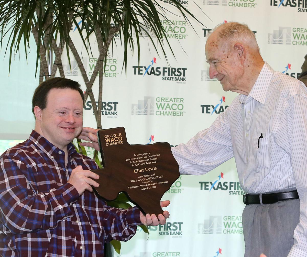 Longtime equipment manager Clint Lewis earns Dave Campbell Award at