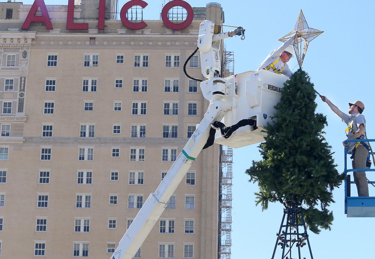 Ready for the season at Heritage Square