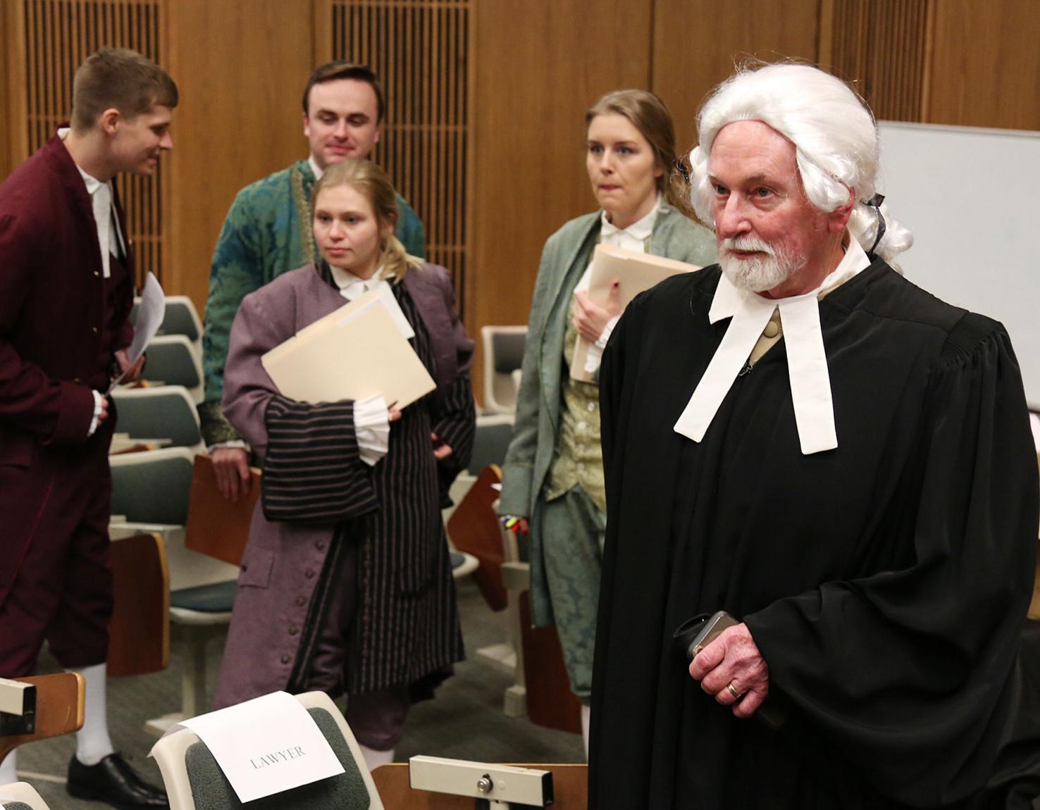 Boston Massacre trial at Baylor Law School March 5, 2020 News