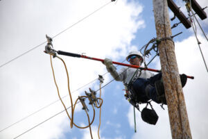 TSTC student powering up a new career path