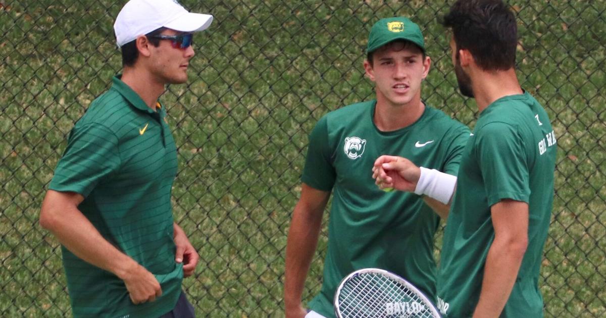 Business-like Baylor men's tennis team opens NCAAs at home
