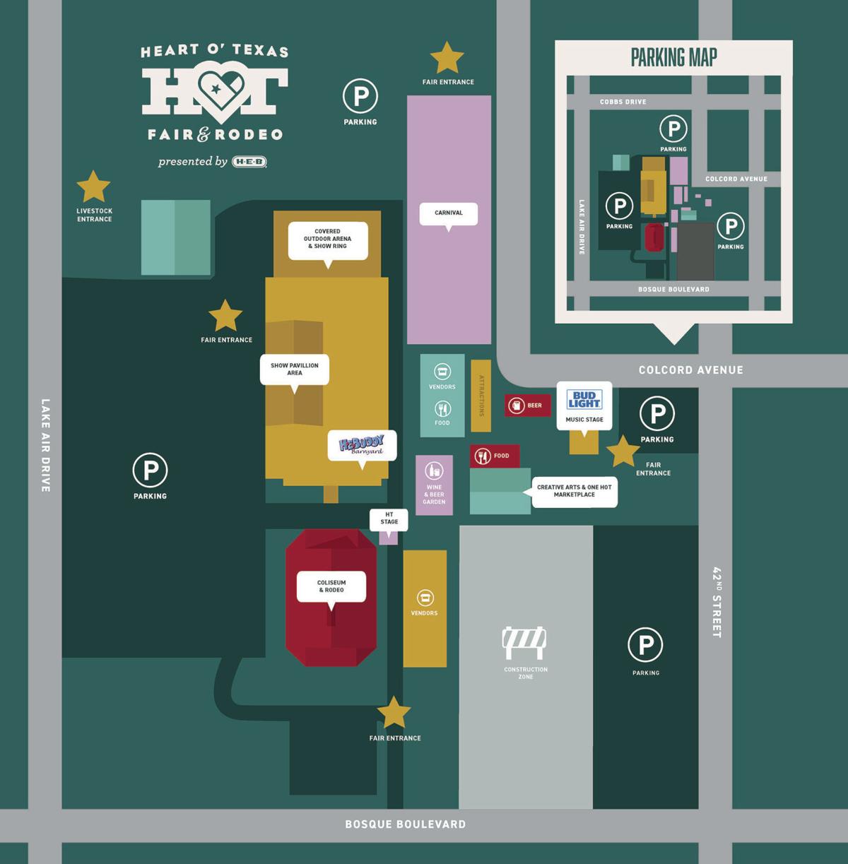 Construction Forces Changes For Approaching Hot Fair And Rodeo Local News Wacotrib Com