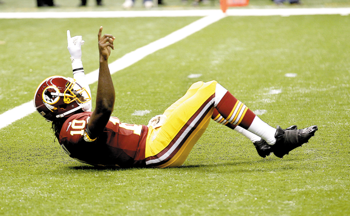 Robert Griffin III asks fans not to share video of play involving