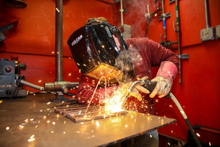 Breakthrough in the booth: 23 women tackle welding at TSTC