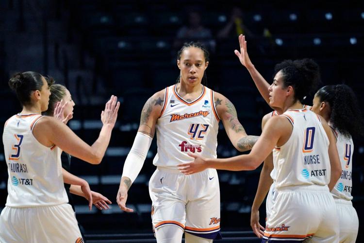 Brittney Griner makes an emotional and dominant return to record