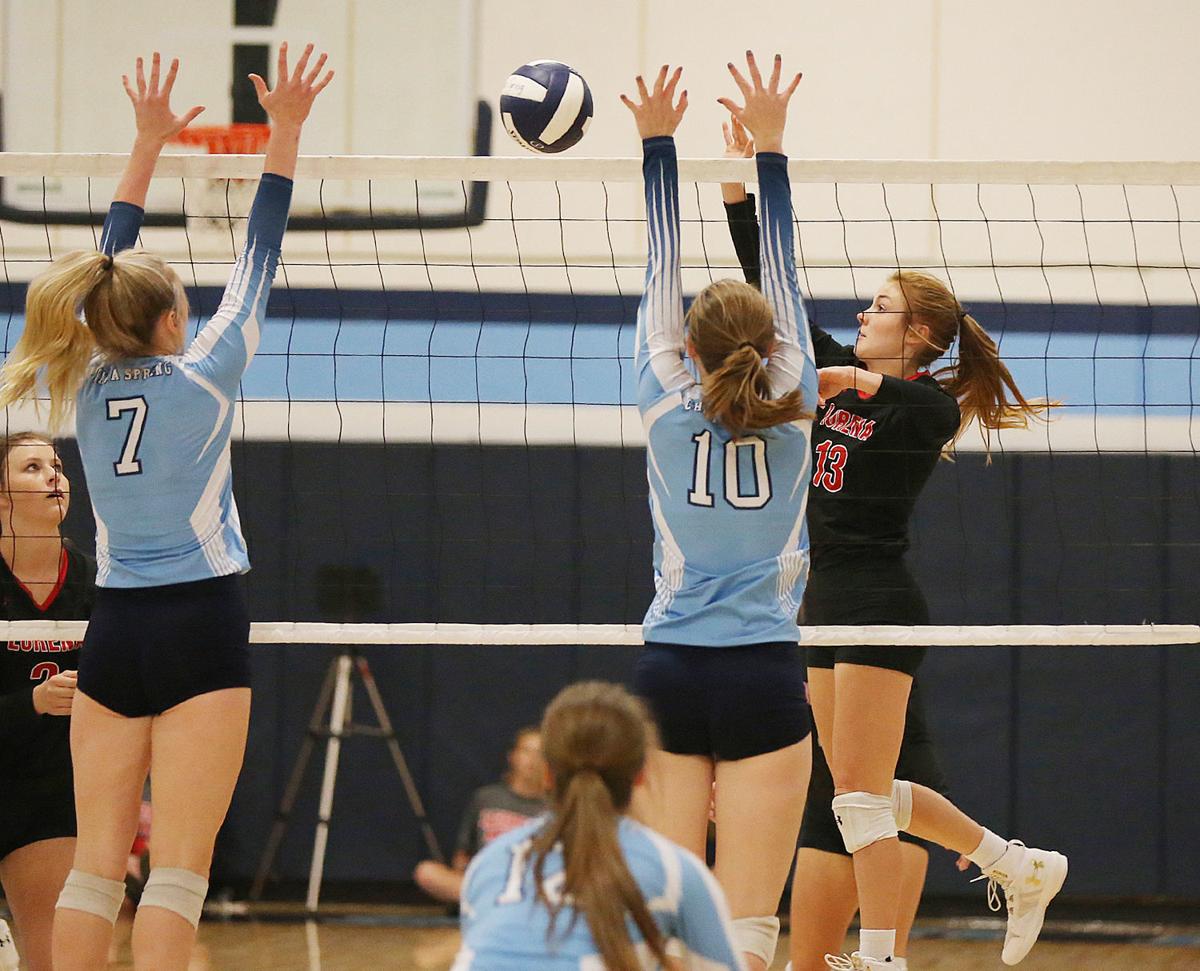 Lorena volleyball stays unblemished in district play with 3-2 victory ...