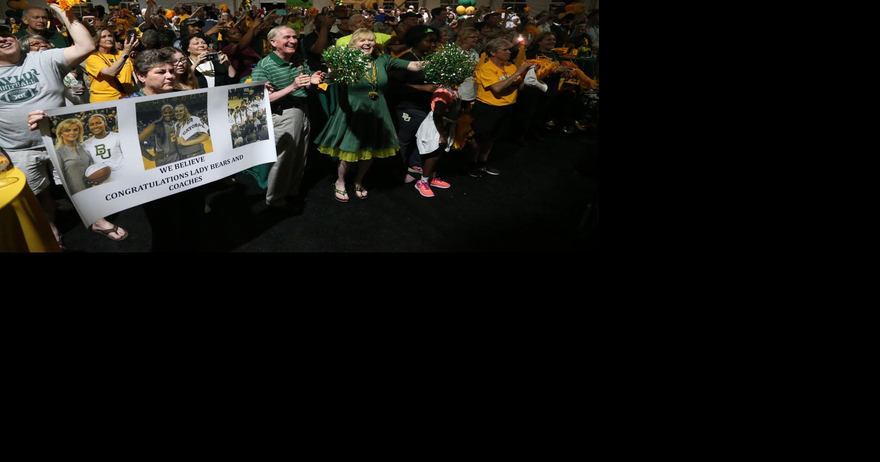 Baylor Lady Bears pep rally in Tampa: April 6, 2019
