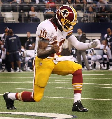 Redskins' Robert Griffin III Won't Play Against Cowboys