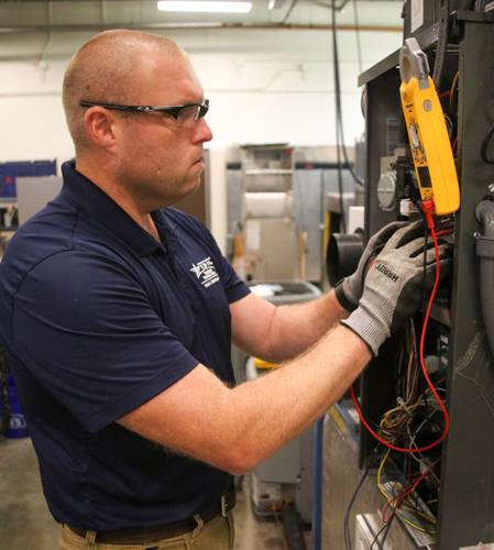 Marshall trades stethoscope for multimeter at TSTC