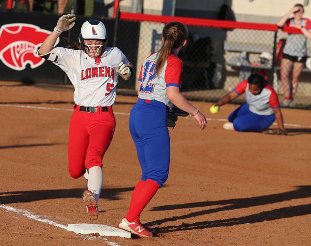 Lorena softball run rules Midlothian in playoff series opener, 132