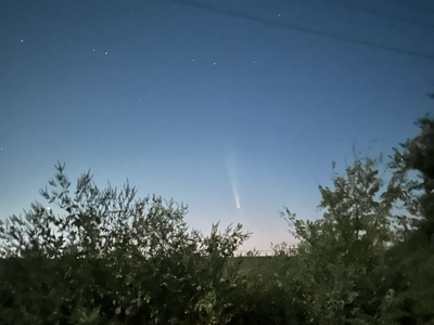 Tim Coppage Evenings provide glimpse of rare comet from Waco
