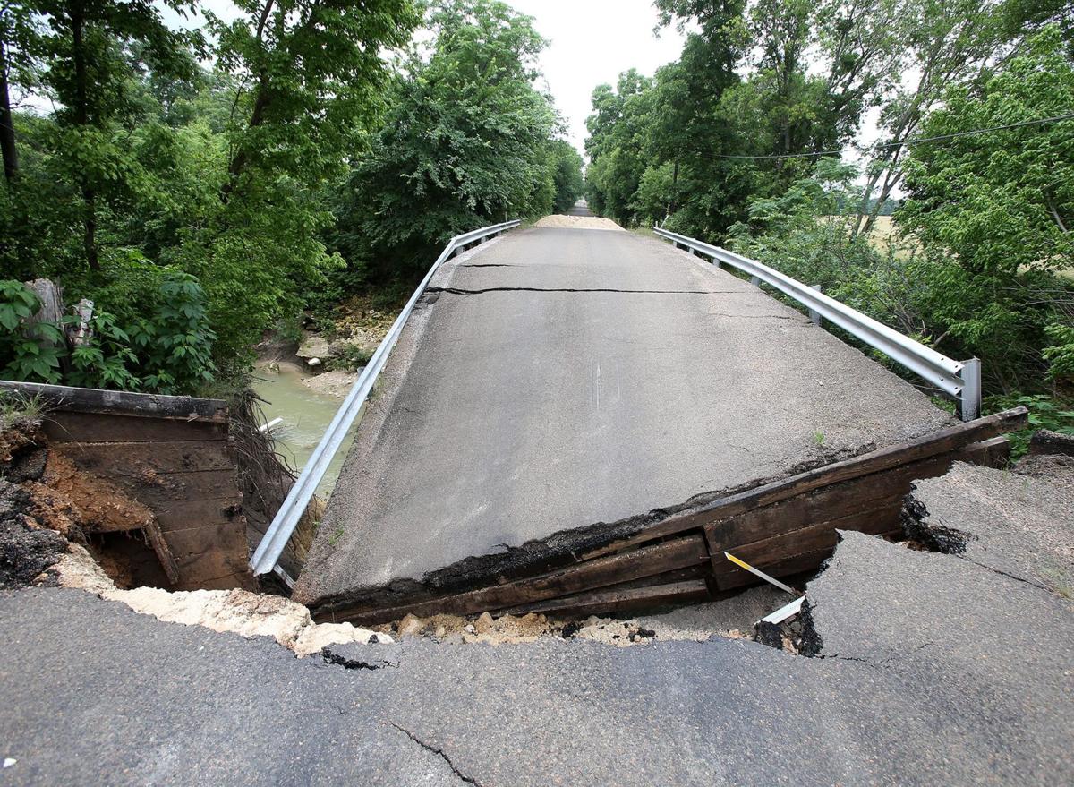 Third McLennan County bridge collapses, causes road closure Roads