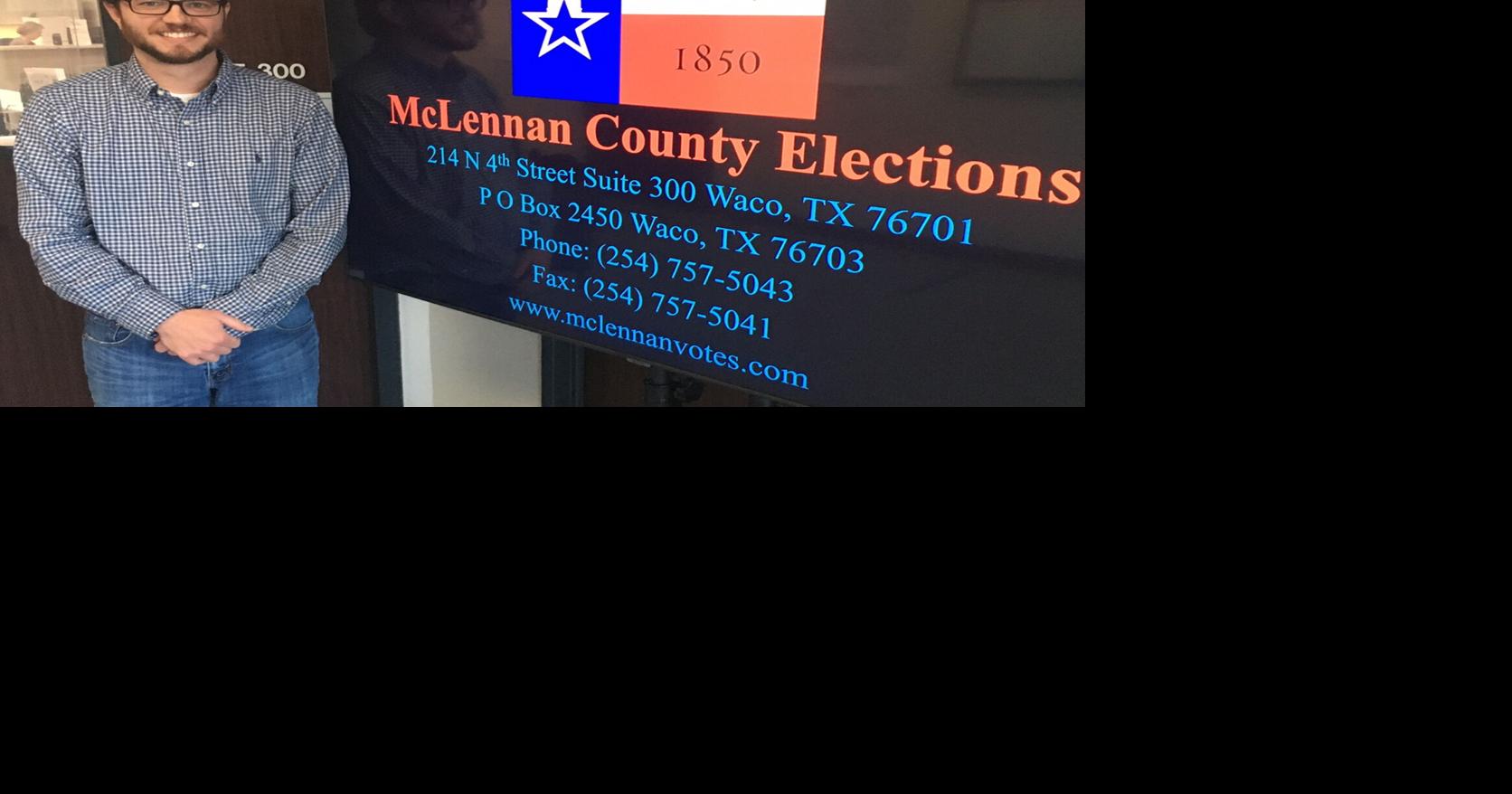New McLennan County elections administrator has roots in area, local office